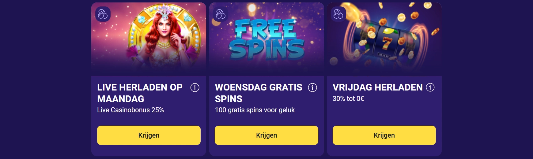 Wekelijkse aanbiedingen bij Lalabet Casino
